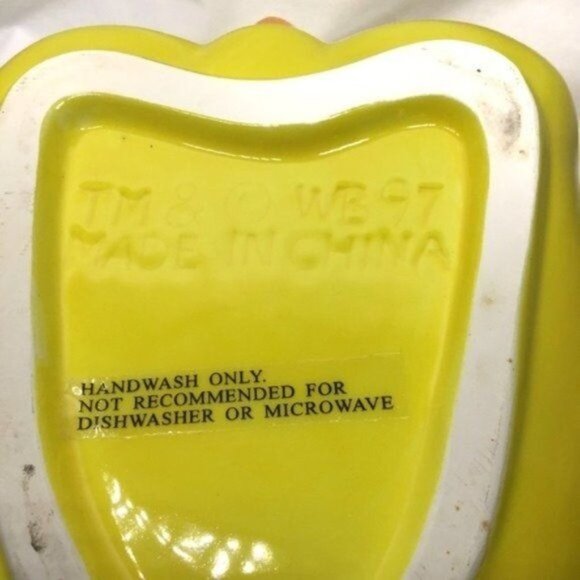 Tweety Bird Ceramic Teapot - Yellow & White - Picture 5 of 8